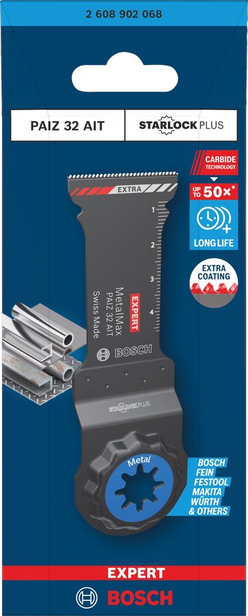 BOSCH Ponorný pilový list EXPERT PAIZ 32 AIT MetalMax, 32 × 55 mm (2.608.902.068)
