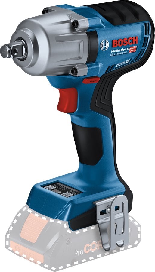 BOSCH PRO GDS 18V-450 HC Akumulátorový rázový utahovák (0.601.9K4.000)