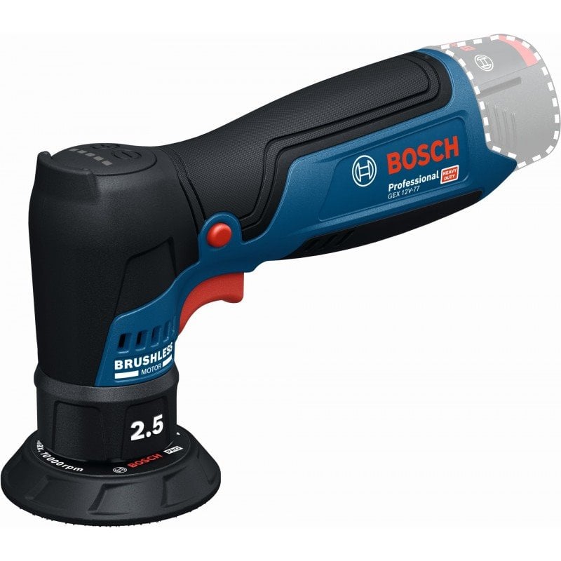 BOSCH PRO GEX 12V-77 Excentrická bruska (0.601.9L2.100)