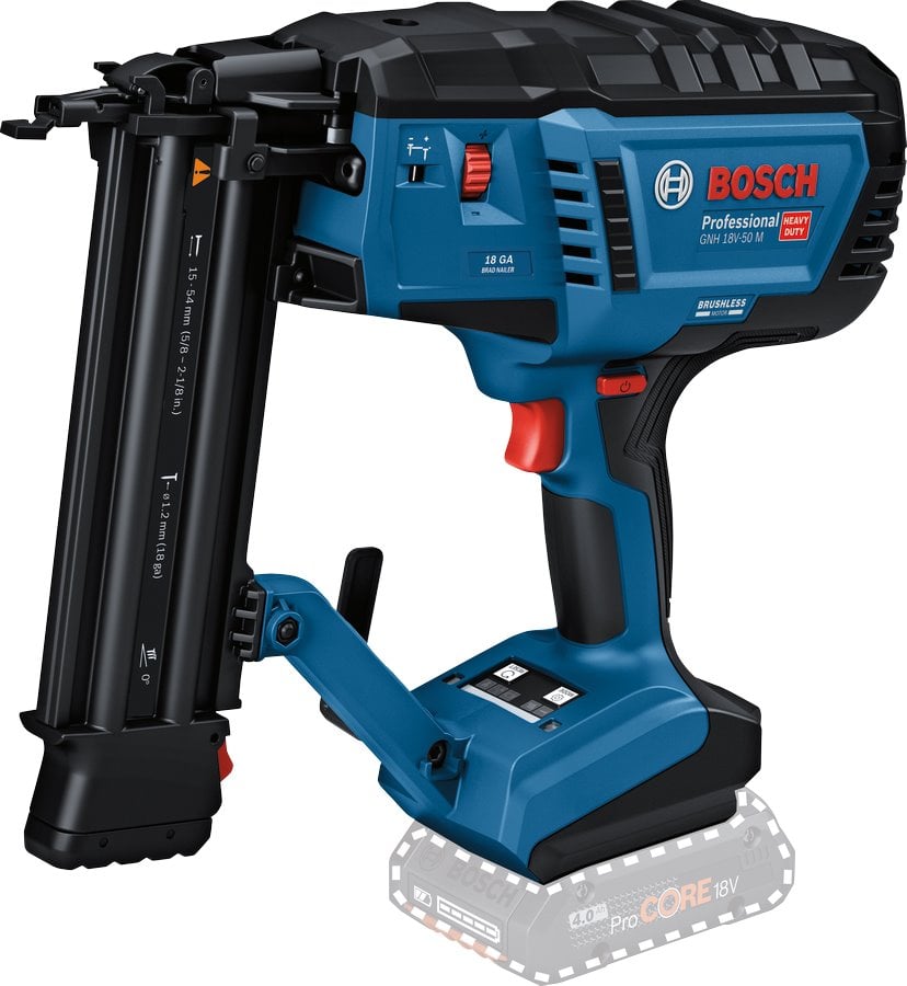 BOSCH PRO GNH 18V-50 M Akumulátorová hřebíkovačka do dřeva (0.601.482.400)
