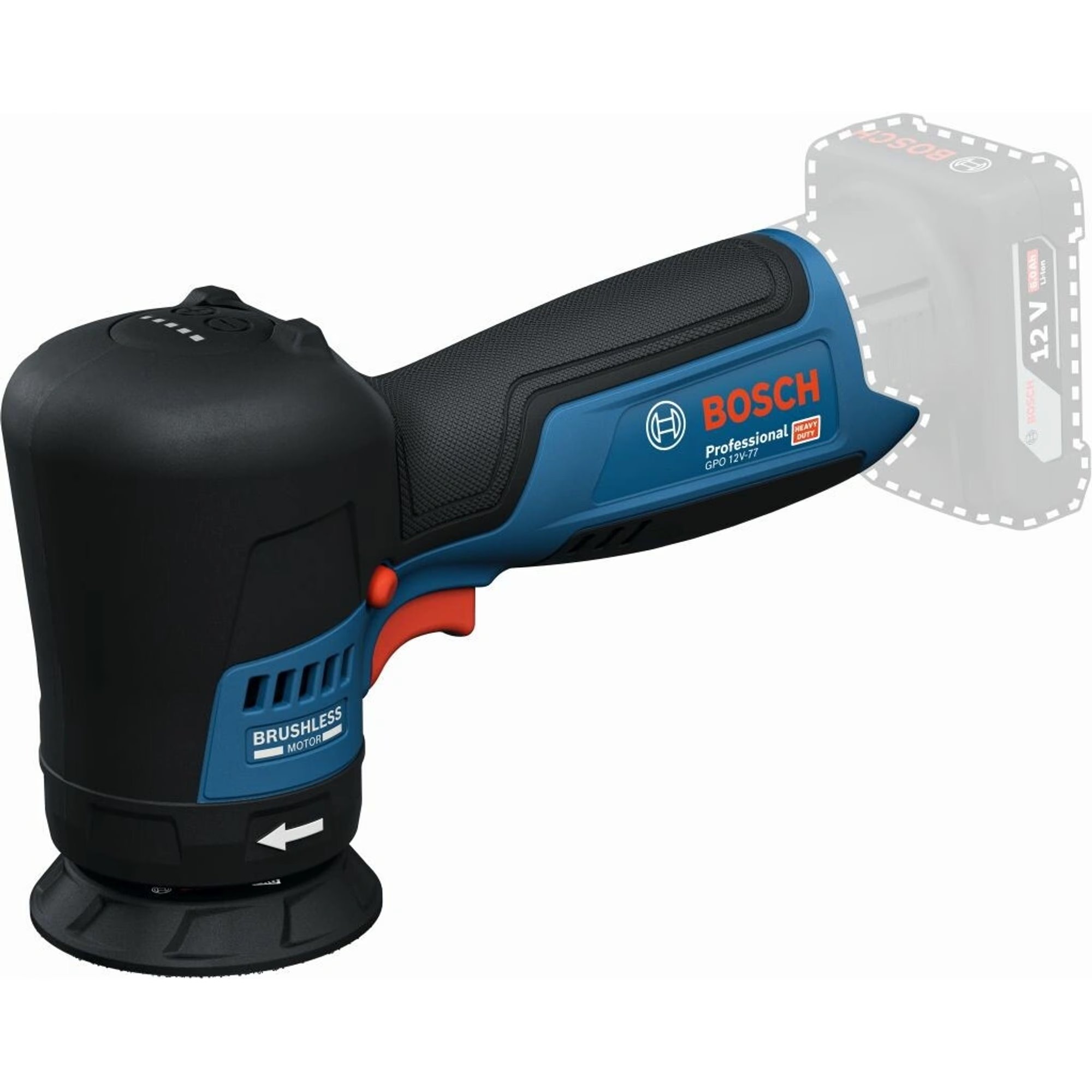 BOSCH PRO GPO 12V-77 Leštička (0.601.9L3.003)