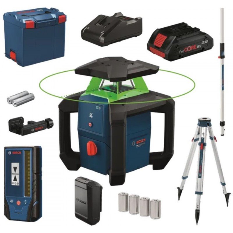 BOSCH PRO GRL18V-3-31G + L-BOXX Rotační laser (0.615.A50.0DG)