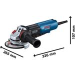 BOSCH PRO GWS 17-125 PSB Úhlová bruska (0.601.7D1.700)