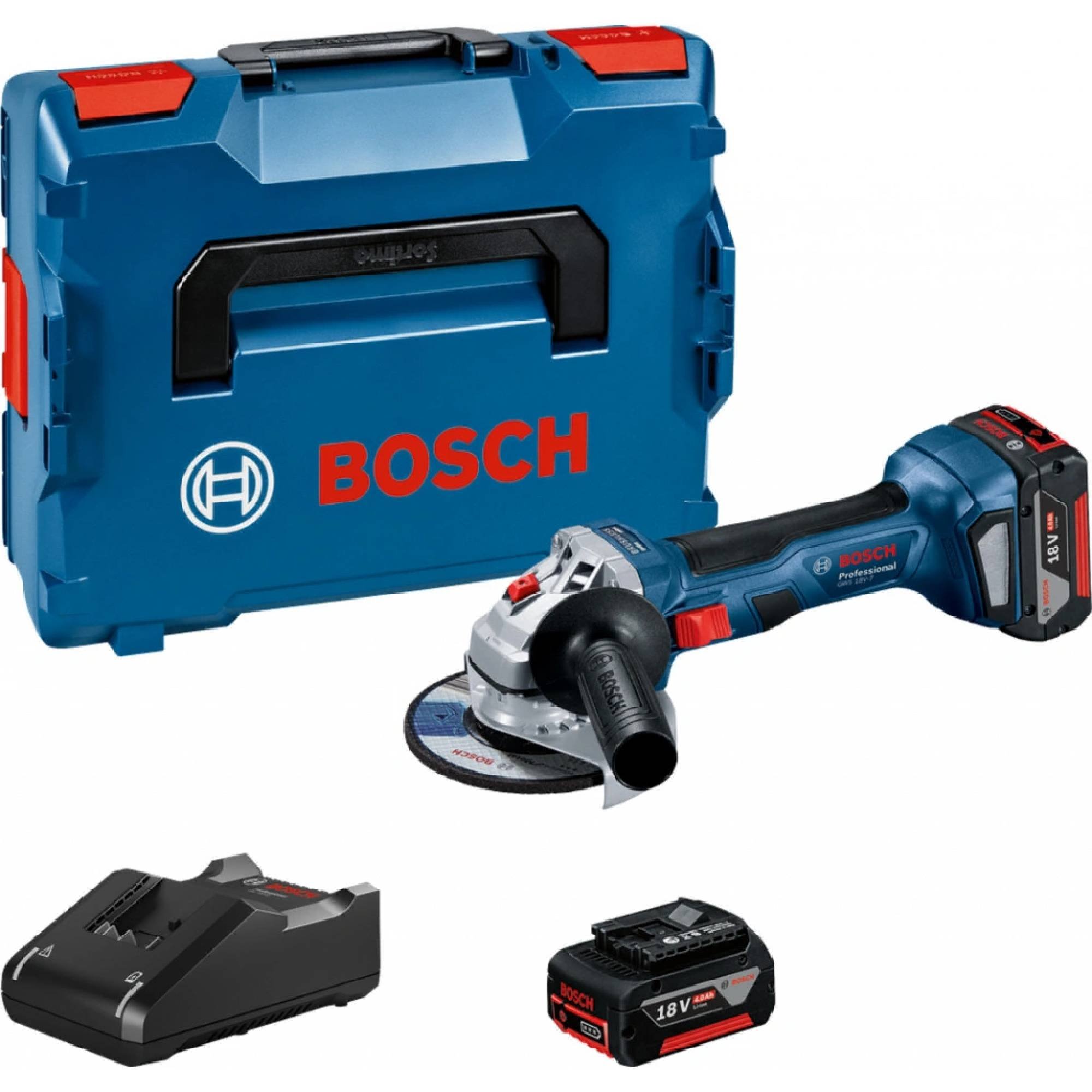 BOSCH PRO GWS 18V-7 Akumulátorová uhlová brúska (0.601.9H9.005)