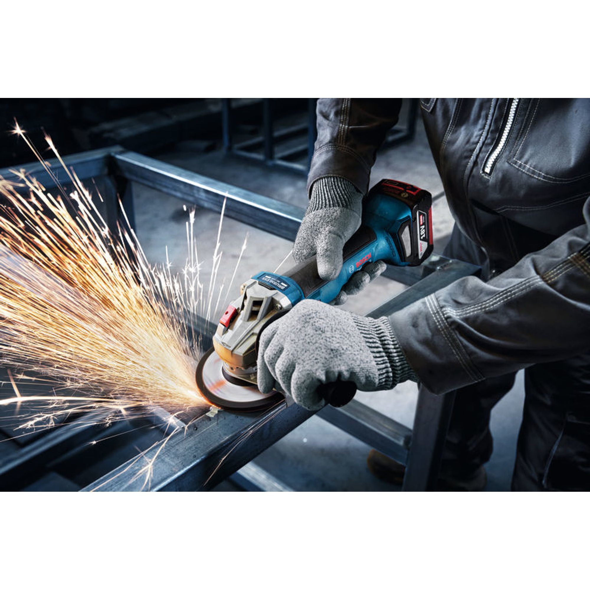 BOSCH PRO GWS 18V-8 Akumulátorová uhlová brúska (0.601.9N9.021)
