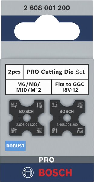 BOSCH PRO Řezné čelisti M6, M8, M10, M12 (2.608.001.200)
