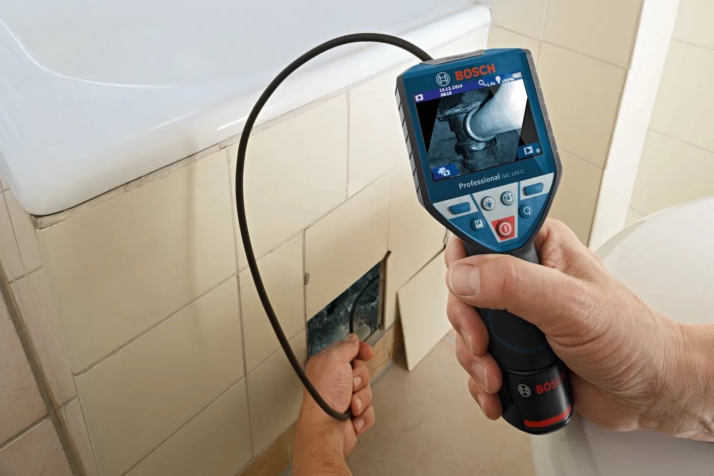 BOSCH Professional GIC 120 C inšpekčná kamera (0.601.241.201)