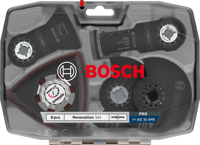 BOSCH Renovační sada pilových listů, 8 ks (2.608.669.100)