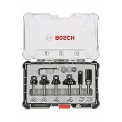 Bosch Sada fréz s 8mm vřetenem Trim&Edging, 6 ks (2.607.017.469)