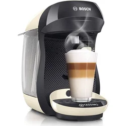 Bosch Tassimo TAS1007 HAPPY Kávovar na kapsle, černá-krémová