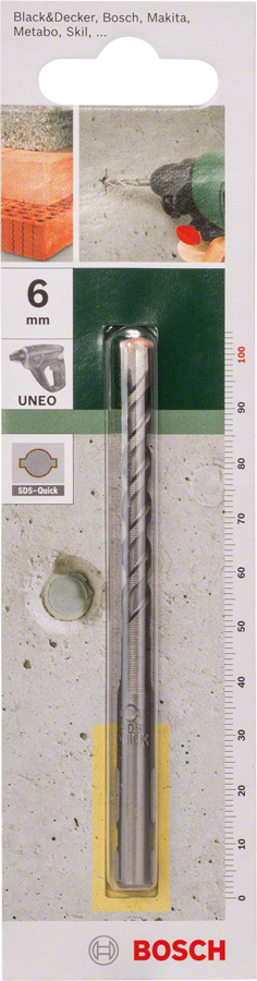 Bosch Vrtáky do betonu SDS quick 6mm (2.609.256.903)
