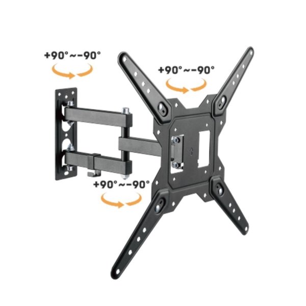 Brateck Výsuvný držiak LPA68-443 pre TV 23"-55" 30kg nastaviteľný držiak na stenu
