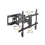 Brateck Výsuvný držiak LPA69-466 pre TV 37"-80" 60kg nastaviteľný držiak na stenu Heavy Duty