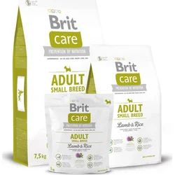 BRIT Care Adult Small Breed Lamb & Rice, granule pro psy, 3kg