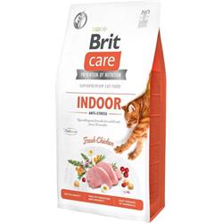 Brit Care Cat Grain-Free Indoor Anti-stress, 7kg granule pro kočky