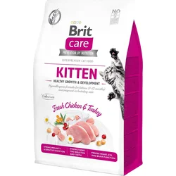 Brit Care Cat Grain-Free Kitten Healthy Growth & Development, 0,4kg granule pro koťata