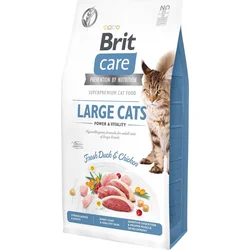 Brit Care Cat Grain-Free Large cats Power & Vitality, 7kg granule pro kočky