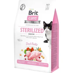 Brit Care Cat Grain-Free Sterilized Sensitive, 0,4kg granule pro kočky