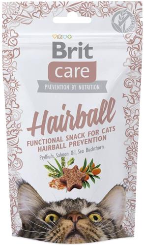 Brit Care Cat Snack Hairball 50g pamlsky pro kočky