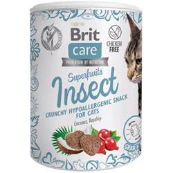 Brit Care Cat Snack Superfruits Insect 100g pamlsky pro kočky