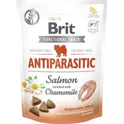 Brit Care Dog Functional Snack Antiparasitic Salmon 150g pamlsky pro psy