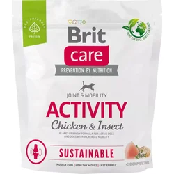 Brit Care Dog Sustainable Activity, 1kg granule pro psy