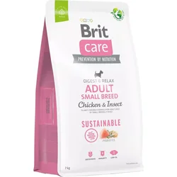 Brit Care Dog Sustainable Adult Small Breed, 7kg granule pro psy