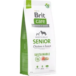 Brit Care Dog Sustainable Senior, 12kg granule pro psy