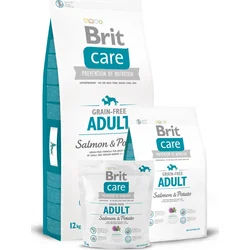 BRIT Care Grain-free Adult Salmon & Potato, granule pro psy, 1kg