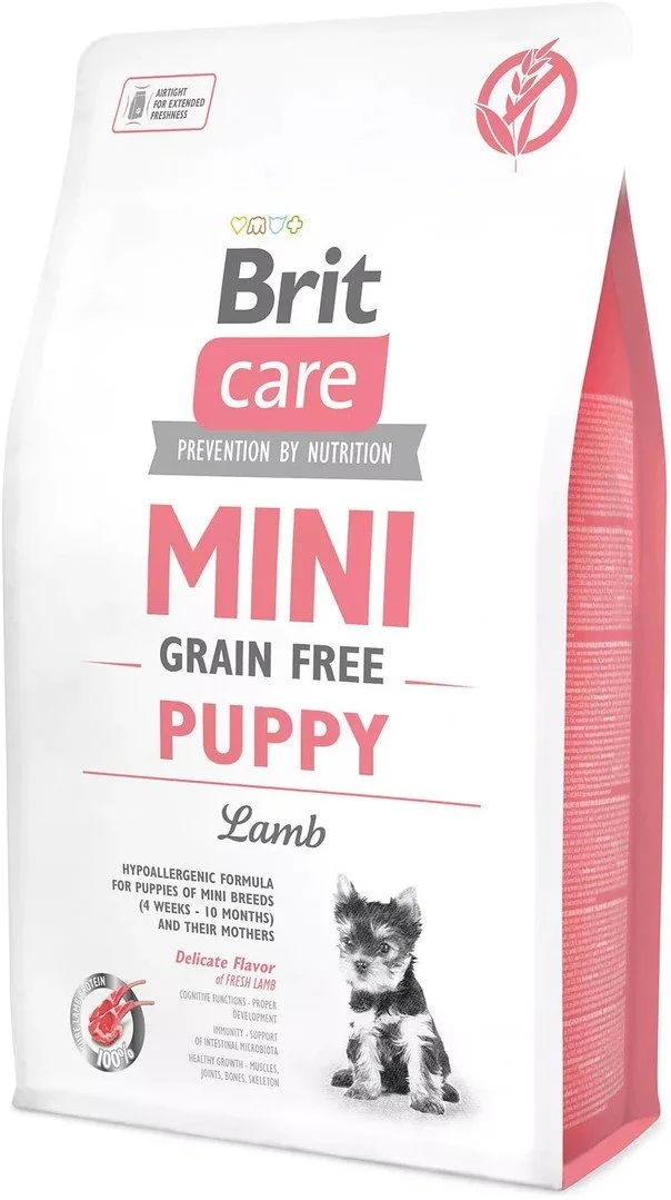 Brit Care Mini Grain Free Puppy Lamb 2kg granule pro štěňata