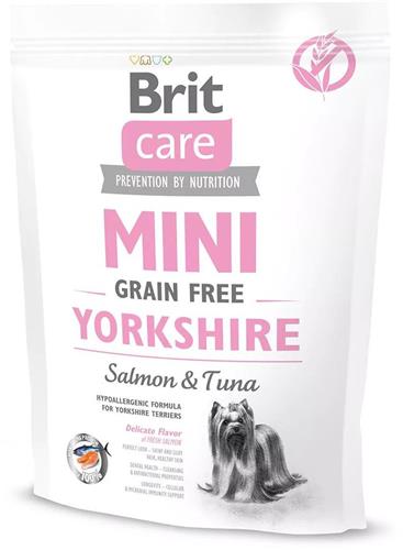 Brit Care Mini Grain Free Yorkshire 0,4kg granule pro psy