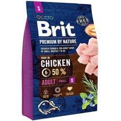 Brit Premium by Nature Adult S 3kg granule pro psy