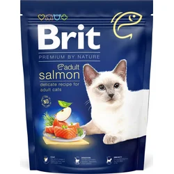 Brit Premium by Nature Cat. Adult Salmon, 300g granule pro kočky