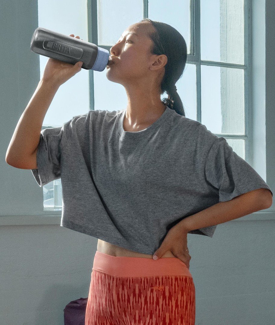 Brita Fill&Go Active filtrační láhev na vodu modrá, 0,6l