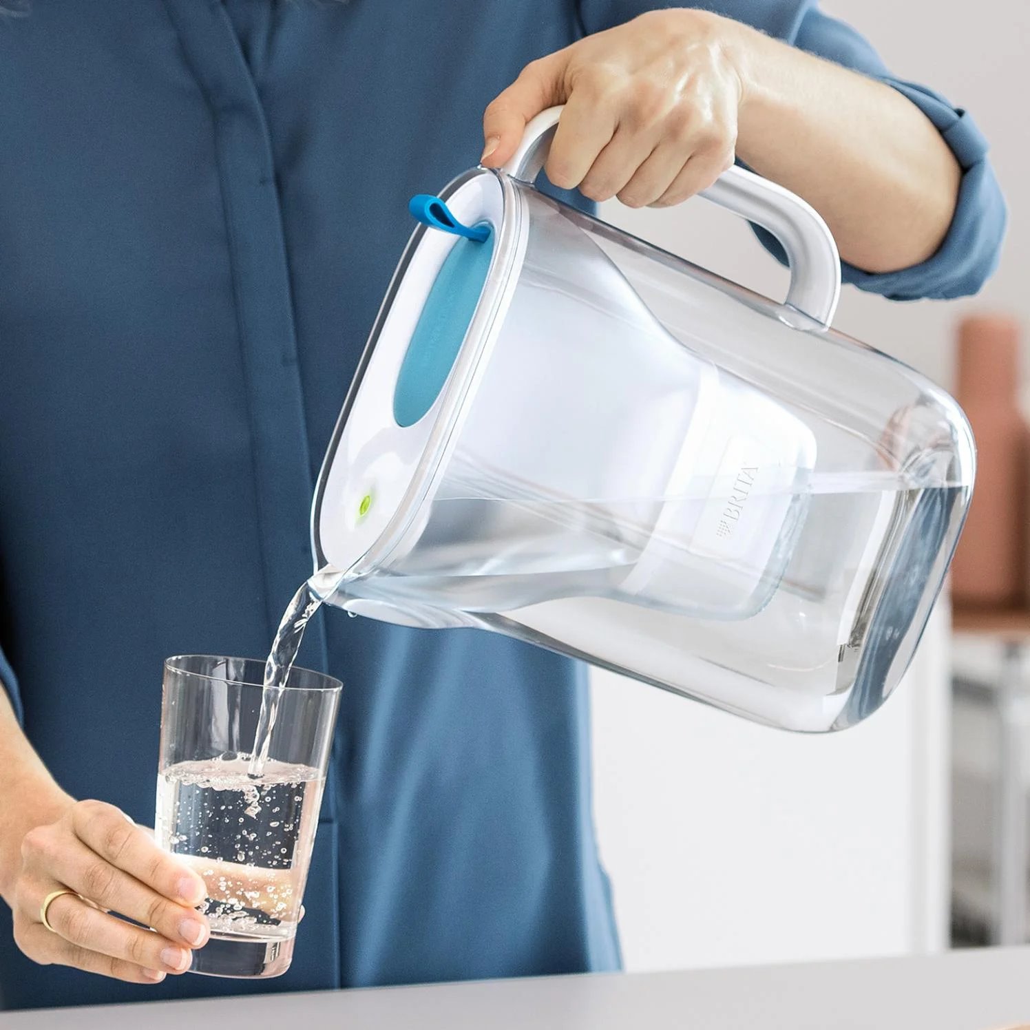 Brita Filtrační konvice Style Eco 2,4l modrá