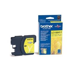 Brother atrament LC-1100HY-Y, yellow (750 strán) - originálne LC1100HYY