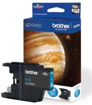 Brother atrament LC-1240C, cyan (600 strán) - originálne LC1240C