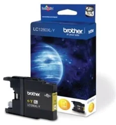 Brother atrament LC-1280XLY, yellow (1200 strán) - originálne LC1280XLY