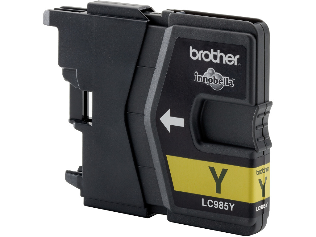 Brother atrament LC-985Y (atrament žltý, 260 str.@ 5%, draft) - originálne LC985Y