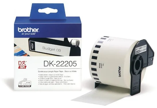 Brother DK-22205 (papierová rola 62mm x 30,48m) DK22205