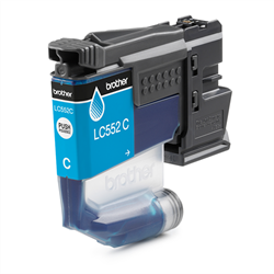 Brother LC-552C, azurová