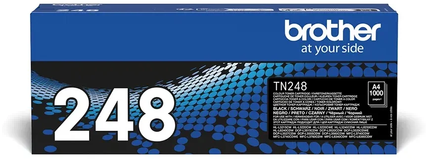 Brother toner TN-248BK černý (1000 stran) - originální