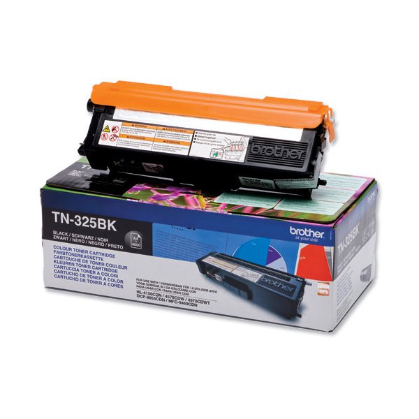 Brother toner TN-325BK, black (4.000 stran) - originální