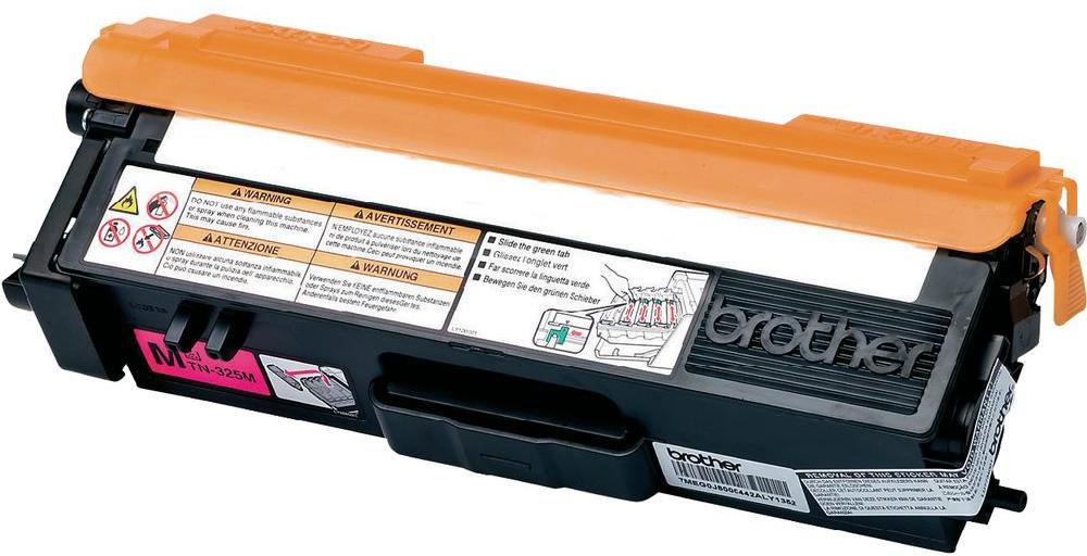 Brother toner TN-325M, magenta (3,500 strán) - originálne TN325M