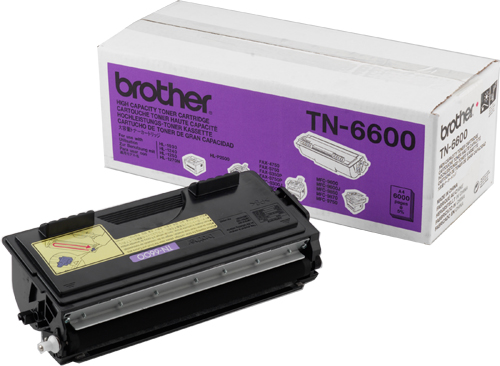 Brother toner TN6600 HL-1030 až 1470N,HL-P2500, black (6.000 strán) - originálne