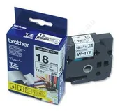 Brother TZ-243, bílá / modrá (18mm, laminovaná) TZe243 - Cartridge inkoustové