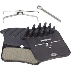 Brzdové doštičky SHIMANO H03A-RF polymér+chladič MTB 4-piestikové 1 pár
