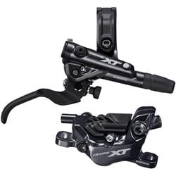 Brzdový set SHIMANO XT BR-M8120, páka BL-8100 zadní třmen BR-M8120 kov + chladič - set pravá