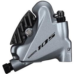 Brzdový třmen SHIMANO 105 BR-R7070 zadní polymer + chladič stříbrná