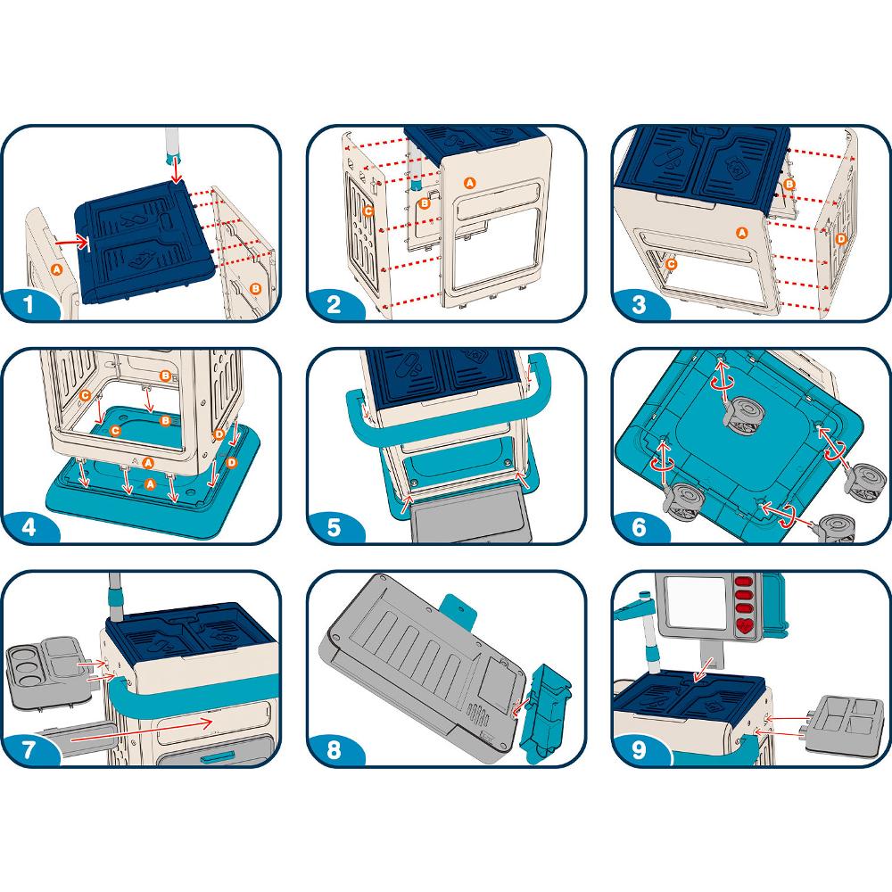 Buddy Toys BGP 4114 Lékařský vozík